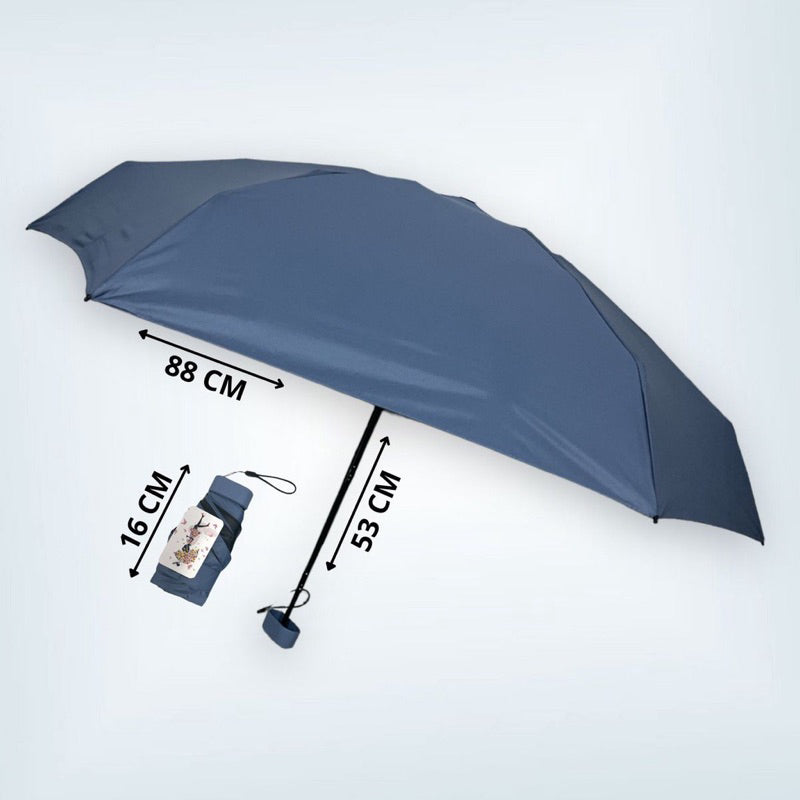 Guarda-chuva Cápsula Ultraleve E Compacta Proteção UV