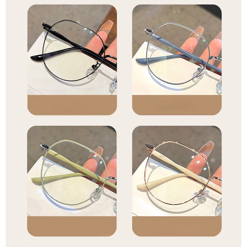 Óculos de proteção anti-radiação com lente substituível azul para mulheres / unissex